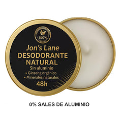 Desodorante natural sin aluminio