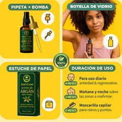 Aceite de argán puro