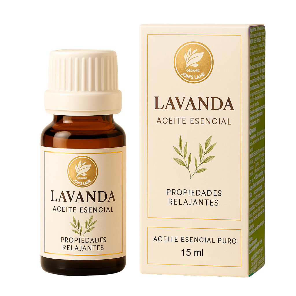 Aceite esencial de lavanda